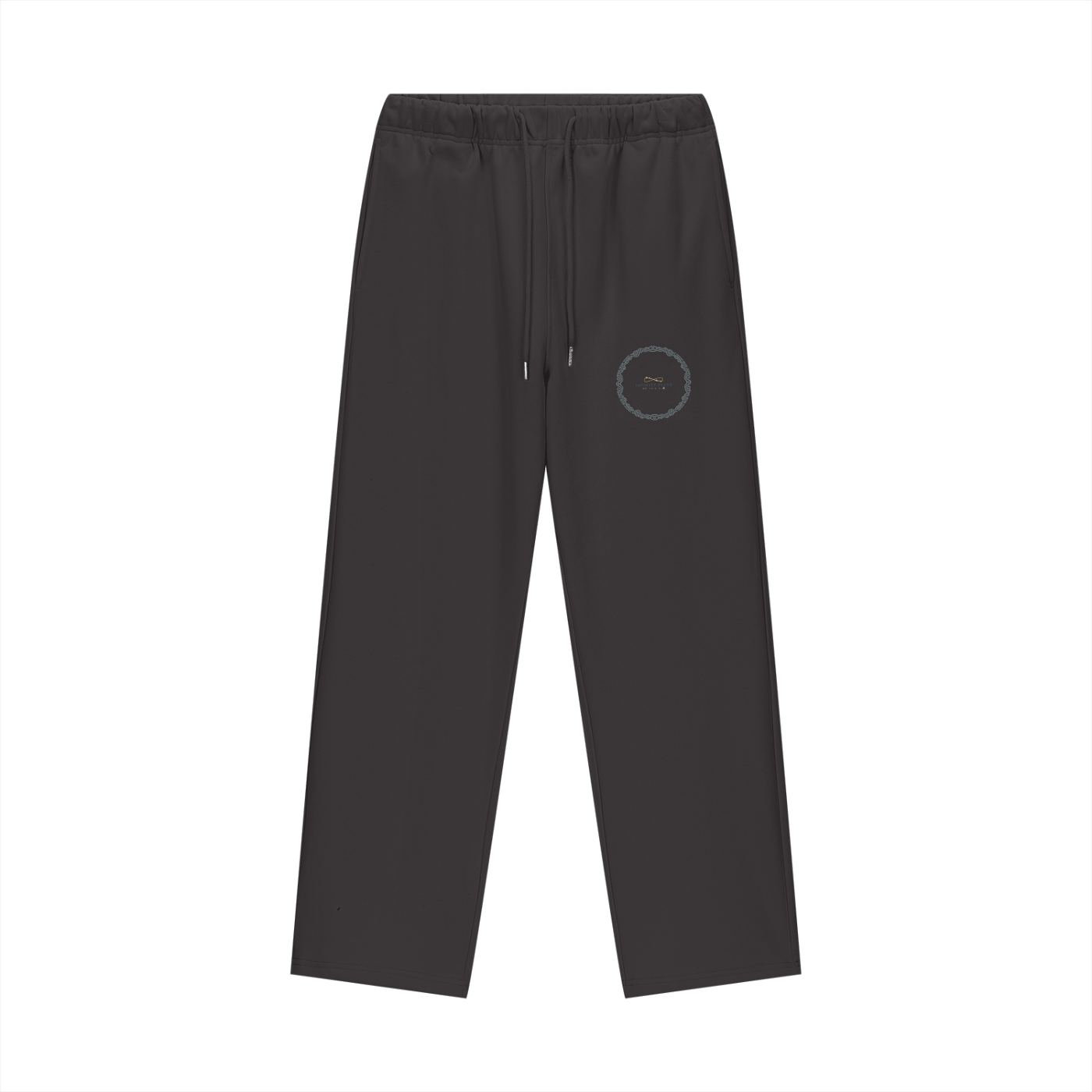 Fleece Lined Straight Leg Pants - 460 GSM