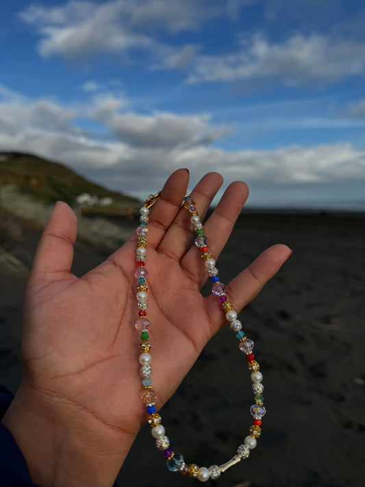 Dainty Rainbow Necklace