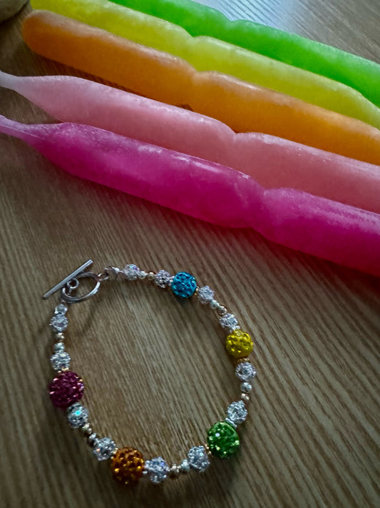 Rainbow Popsicle Bracelet